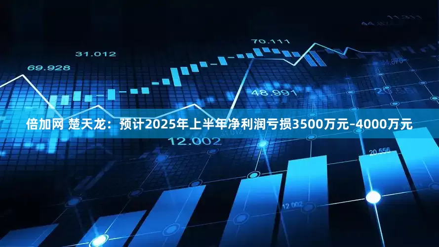 倍加网 楚天龙：预计2025年上半年净利润亏损3500万元–4000万元